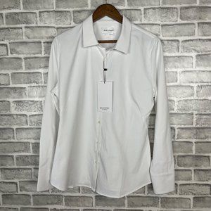 NWT Ministry of Supply Women’s Aero Zero Oversized Shirt Button Down Size Large